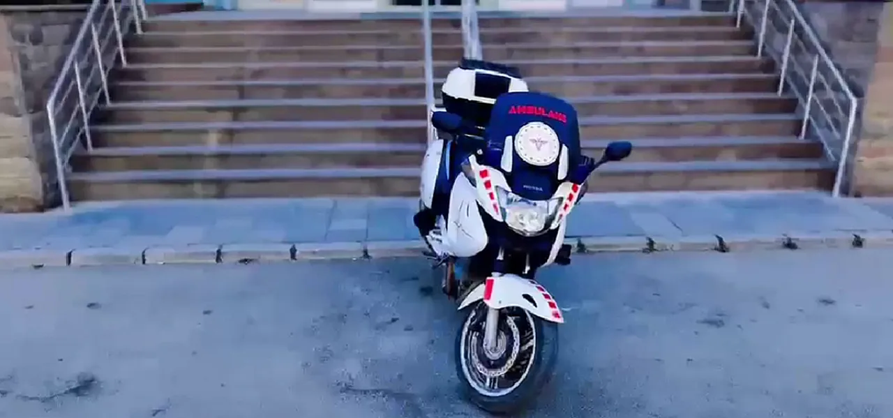Afyon'da Ambulansın Giremediği Yere Artık 112 Gidecek!