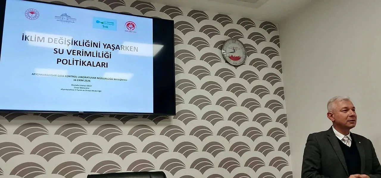 Afyon'da Su Tasarrufu Gündemde!
