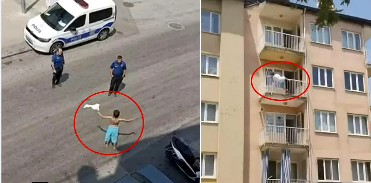 Önce Kendini Çıplak Halde Sokağa Attı, İkna Edildi Ama Sonu Kötü Oldu