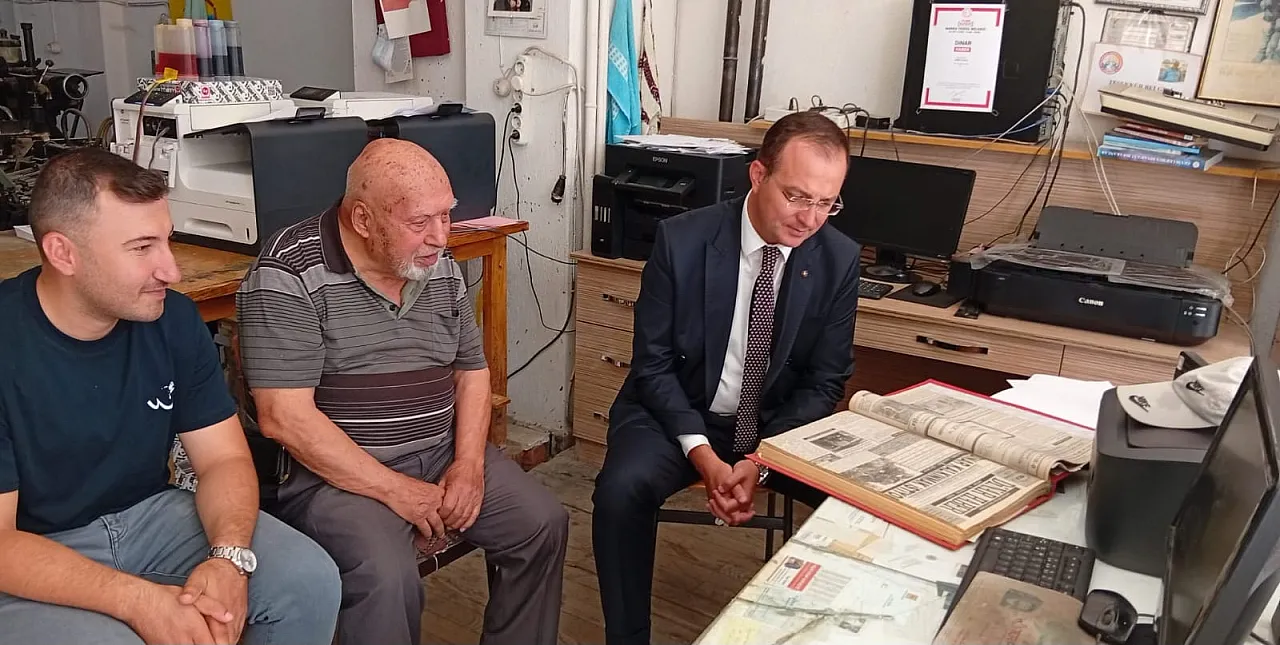 Kaymakam Akgül'den Dinar Basınına İade-i Ziyaret