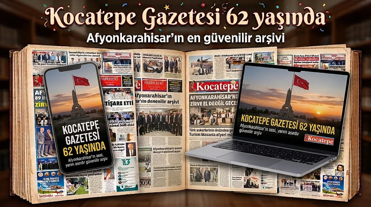 Gazeteniz Kocatepe 62 Yaşında