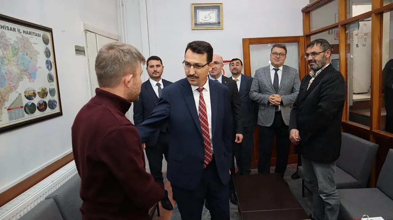 Müftü Çelik, Birim Çalışanlarını Ziyaret Etti