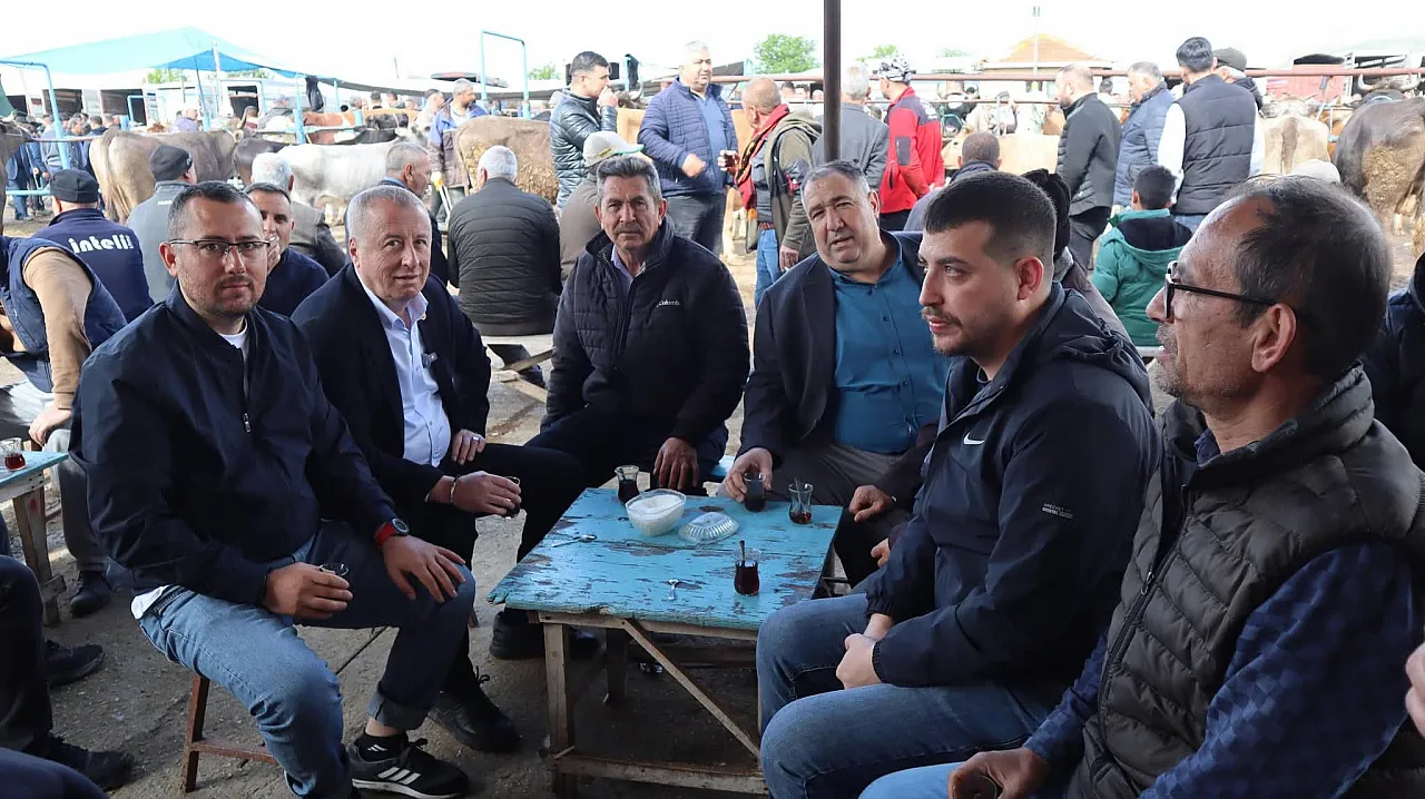 Milletvekili Olgun: Hayvan Pazarında Geçim Mücadelesini Gördük