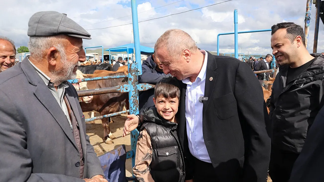 Milletvekili Olgun: Hayvan Pazarında Geçim Mücadelesini Gördük
