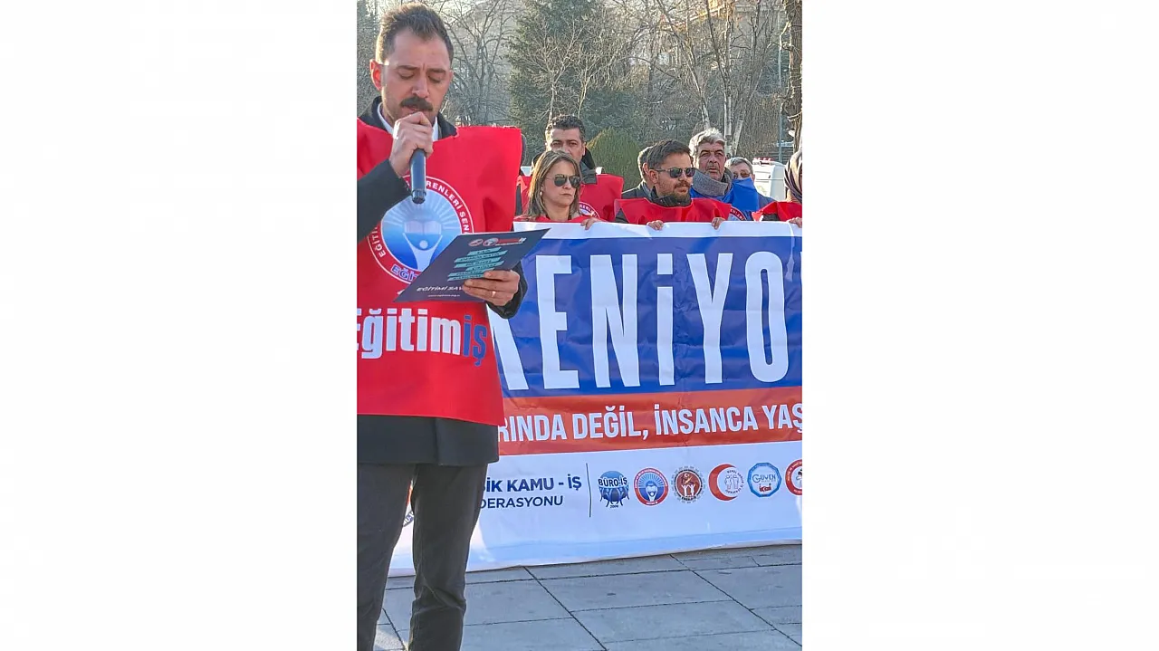 'İnsan Onuruna Yaraşır Ücretler İstiyoruz'