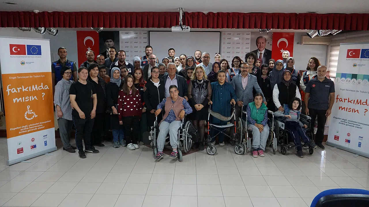 Şuhut'da 100 Engelli Birey Afet Eğitimi Aldı