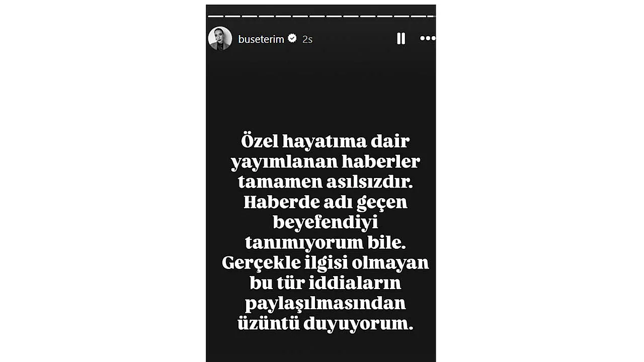Buse Terim: Üzüntü Duyuyorum