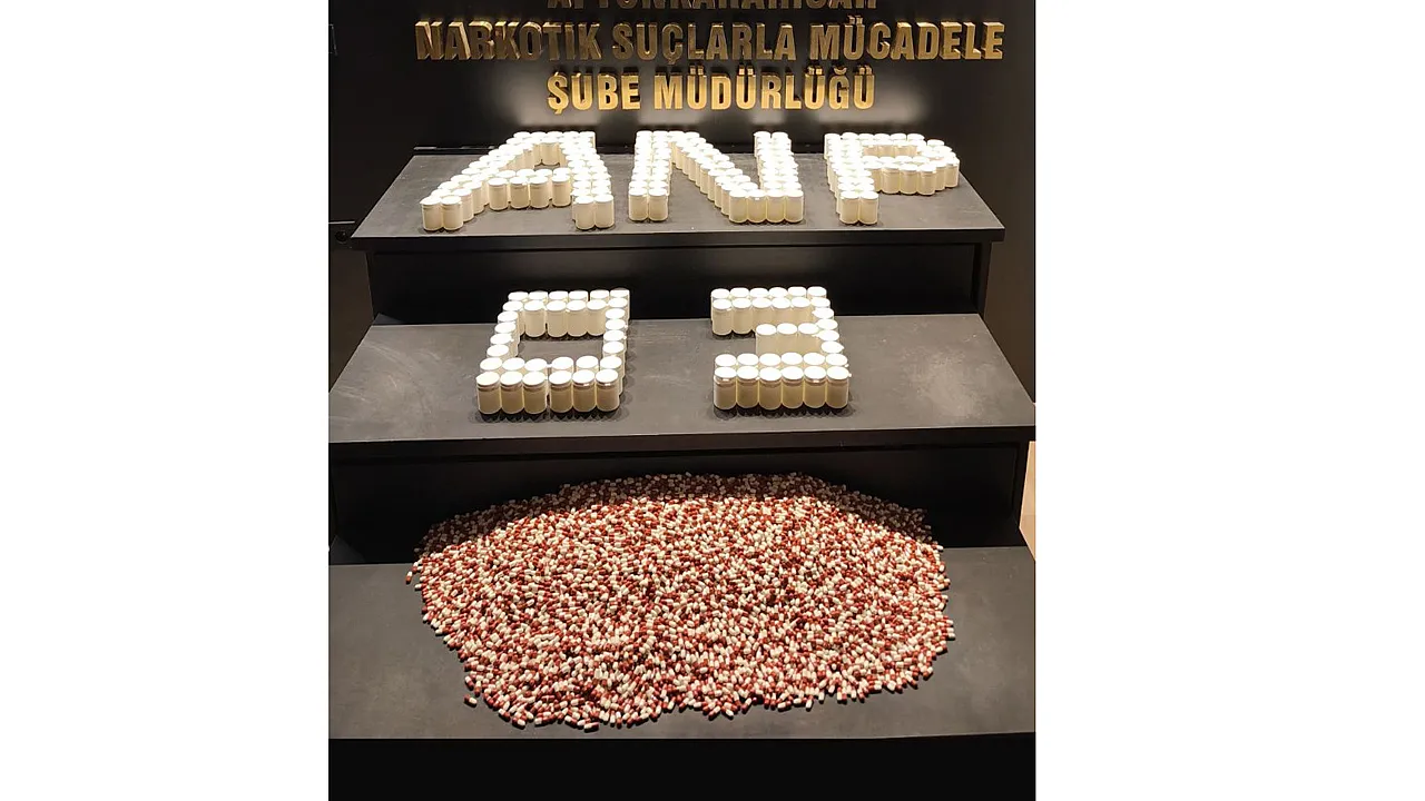 Afyonkarahisar Polisinden Uyuşturucuya Özel Operasyon