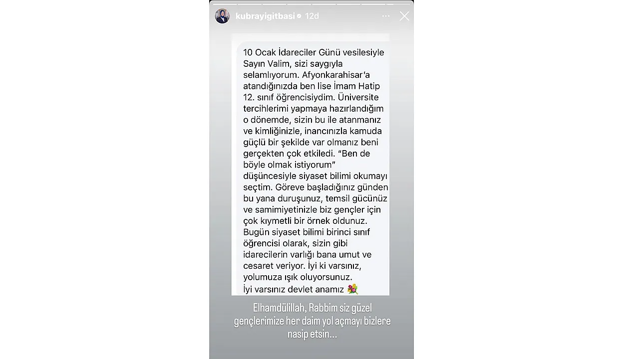 Bir Mesaj, Bir Hayat: Vali Yiğitbaşı Bir Gencin Yolunu Nasıl Değiştirdi?