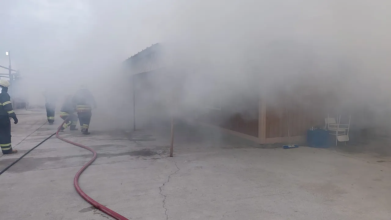 Çiftlik Evi, Yangında Kullanılamaz Hâle Geldi