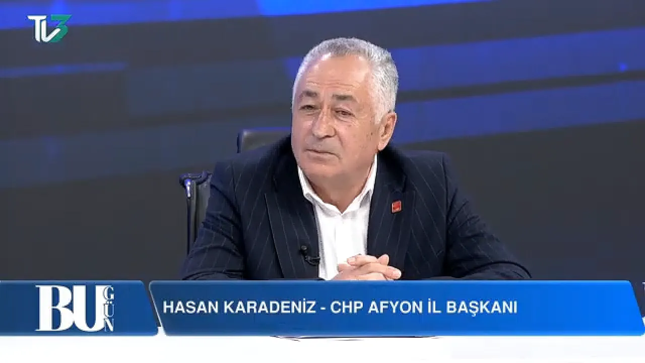 Chp Afyonkarahisar İl Başkanı Hasan Karadeniz: 'Belediye Başkanı Köksal Doğru Söylemiyor'