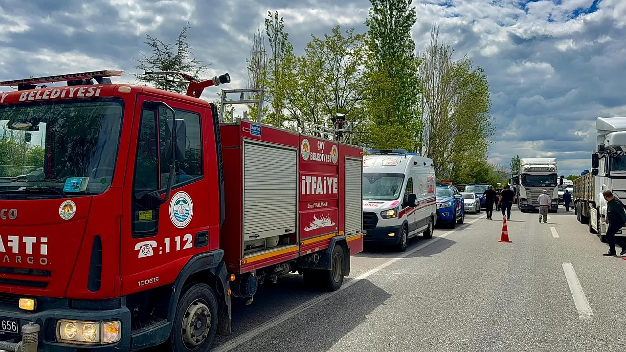 Direksiyon Hakimiyetini Kaybeden Sürücü Ağaca Çarptı