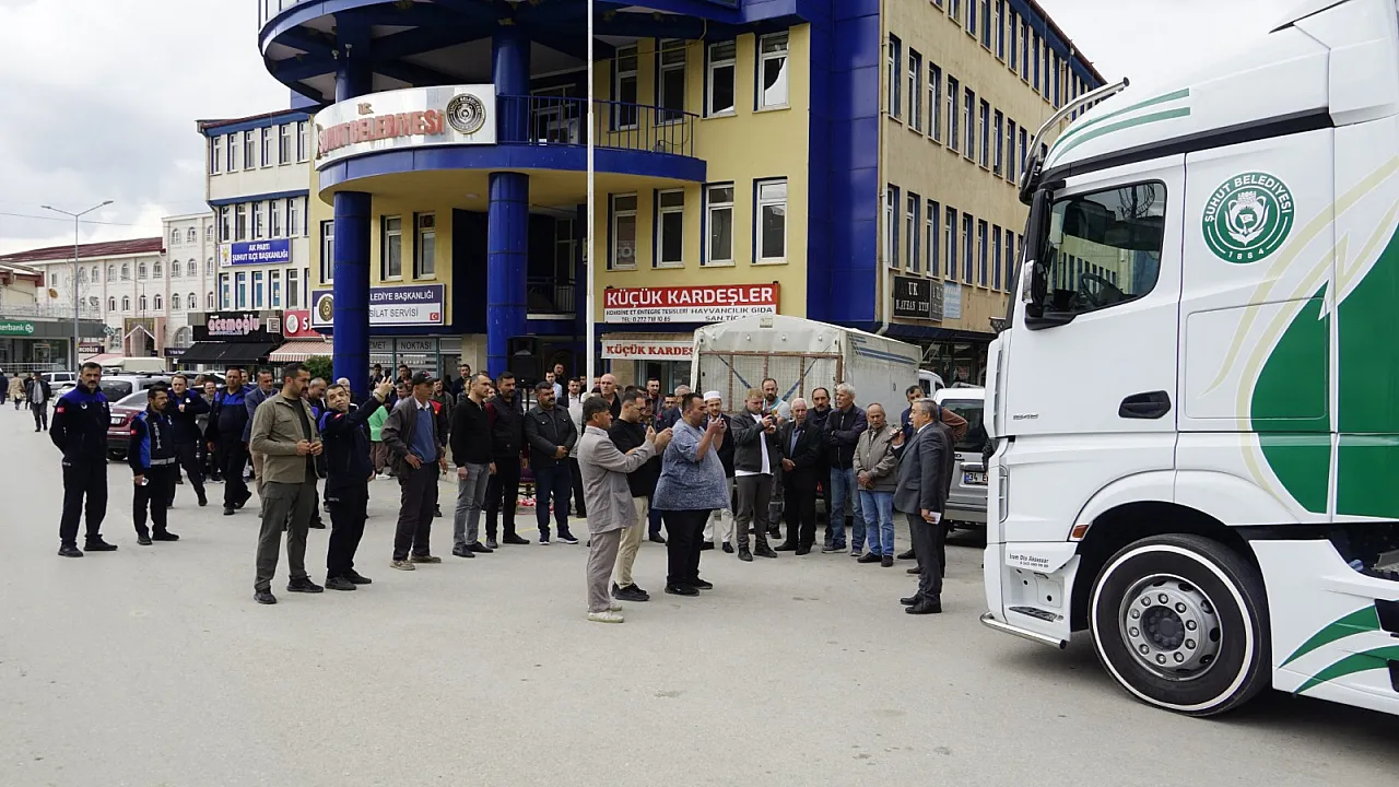 Şuhut Belediyesi'ne Dev Tanker