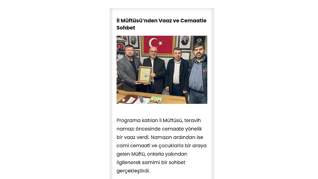 Kıbrıs Şehidi Nazmi Saatçi'ye Vefa