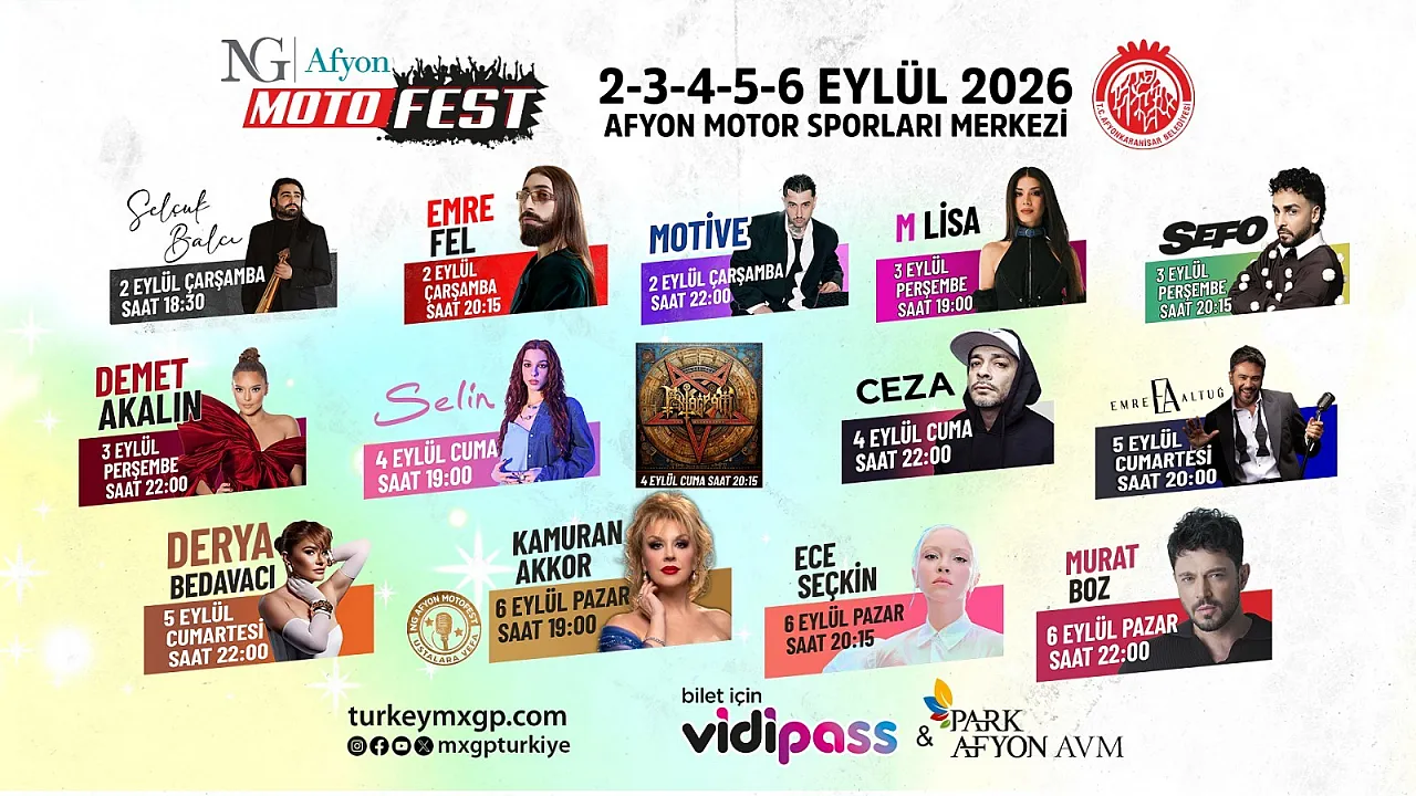 Afyon'da Bu Konserleri Kaçırmak İstemeyeceksiniz!