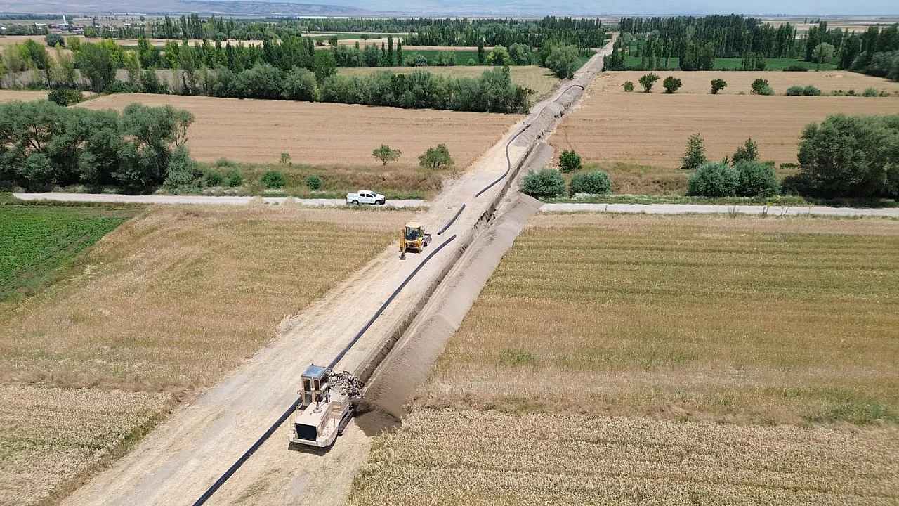 Çay Selevir Barajında 3. Kısım Sulama Modernizasyonu Yapılıyor