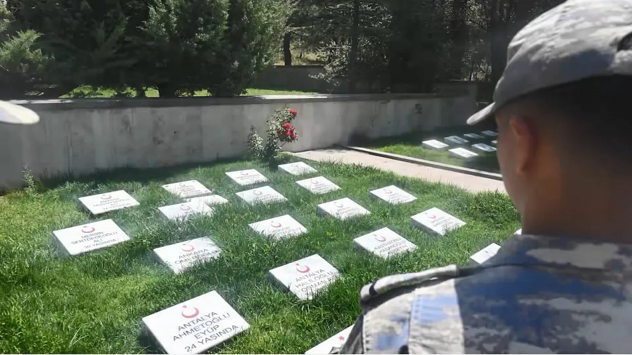 Hava Harp Okulu Öğrencileri Kocatepe'de Tarihi Yerinde Öğrendi