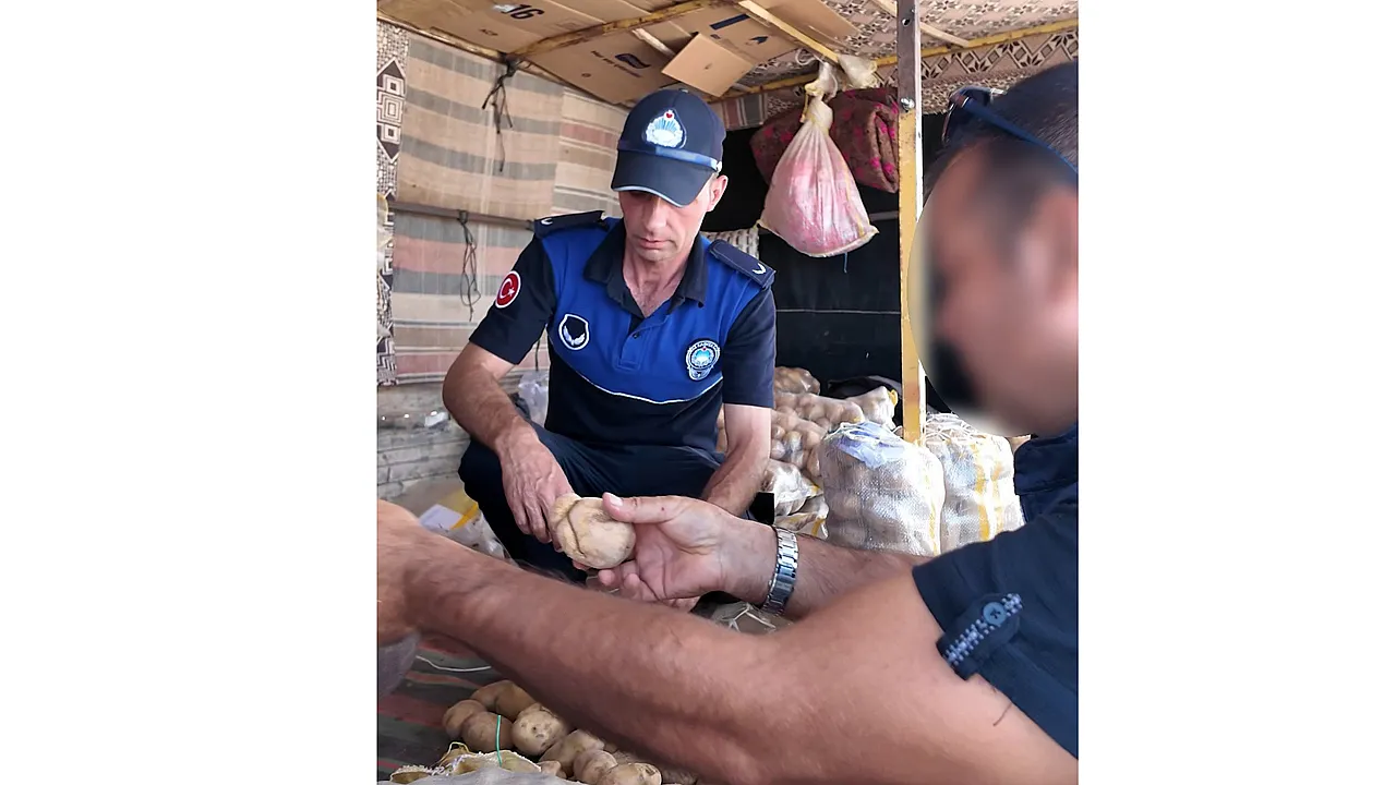 Hileli Patates Satışı Yapan Seyyar Satıcılara Yönelik Denetim