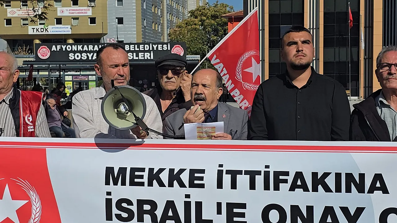 Afyonkarahisar'dan Ankara'ya: Reddedin!