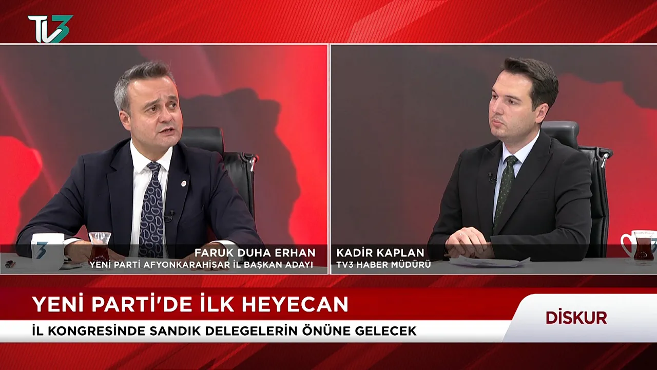 Yeni Parti'de İl Başkanlığı Yarışı Kızışıyor! Erhan'dan Dikkat Çeken Açıklamalar