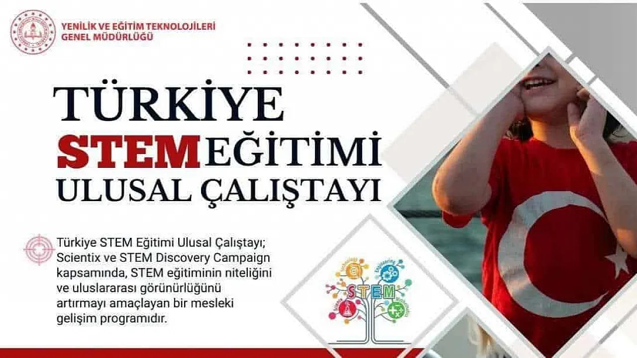 Türkiye STEM Eğitimi Ulusal Çevrim İçi Çalıştayı Güçlü İşbirliğiyle Tamamlandı
