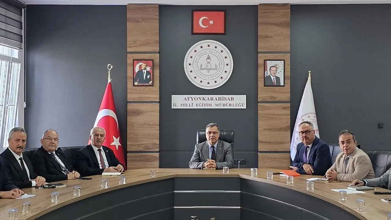 Afyon'da Okulların İhtiyaçları Görüşüldü