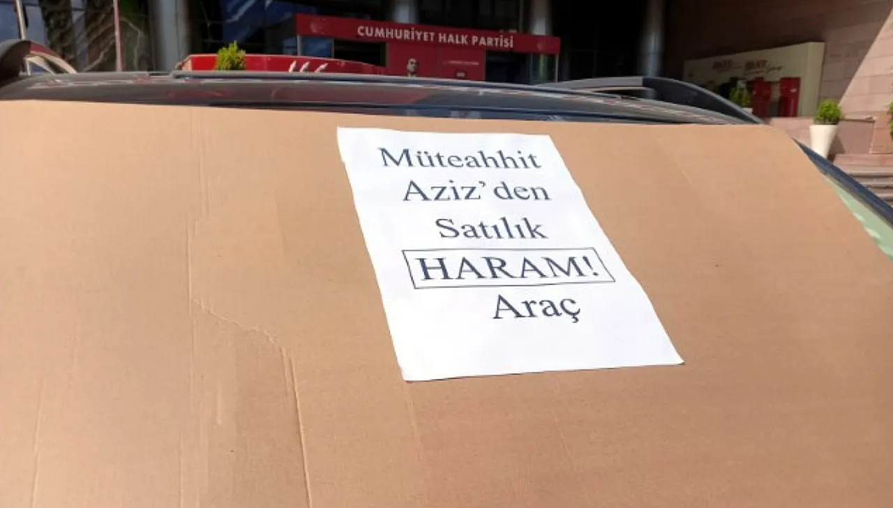 CHP'den Satılık 'Haram' Araçlar