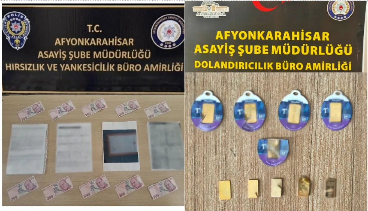 Afyon'da 1 Haftada Neler Oldu? Arananlar, Silahlar ve Sahte Altınlar...