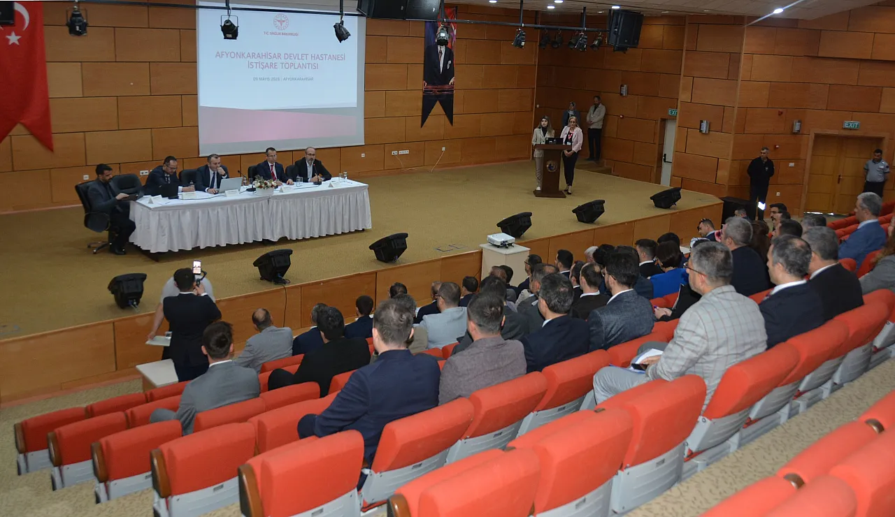 Afyon'un Sağlık Hizmetleri Üst Düzey Değerlendirildi