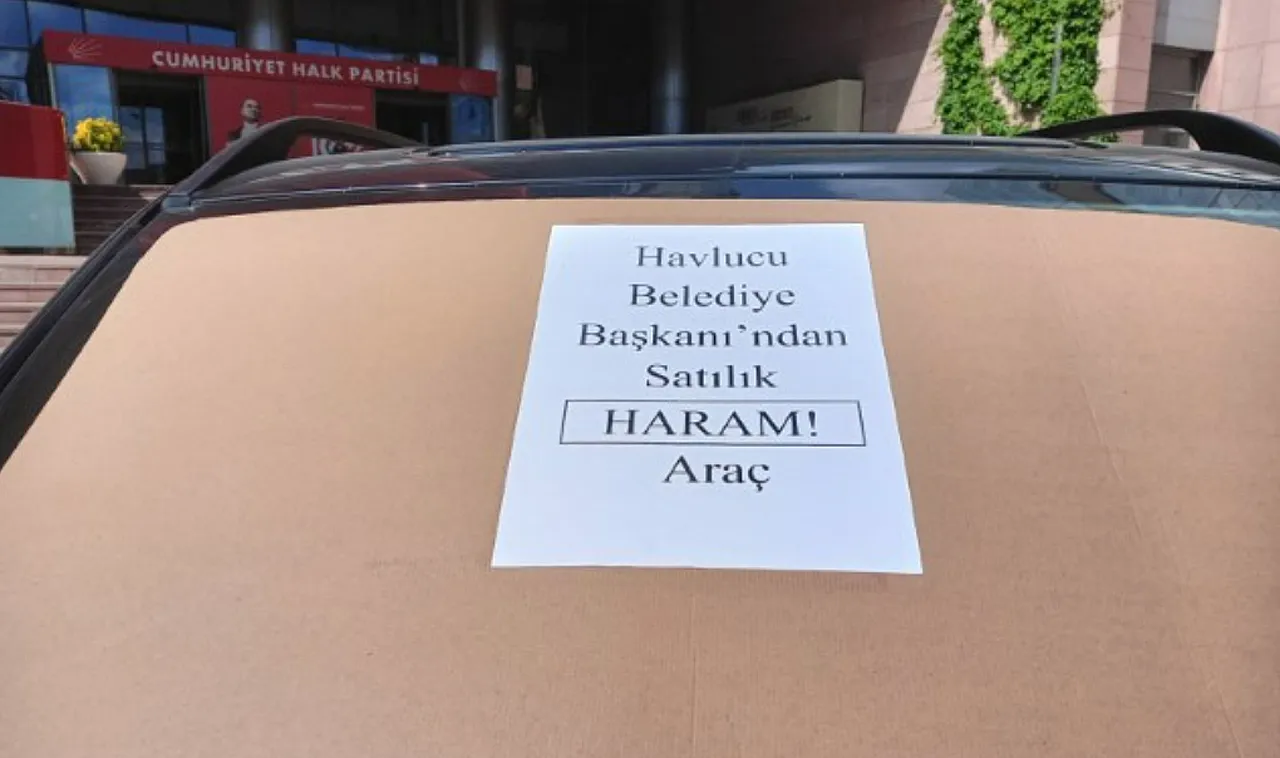 CHP'den Satılık 'Haram' Araçlar