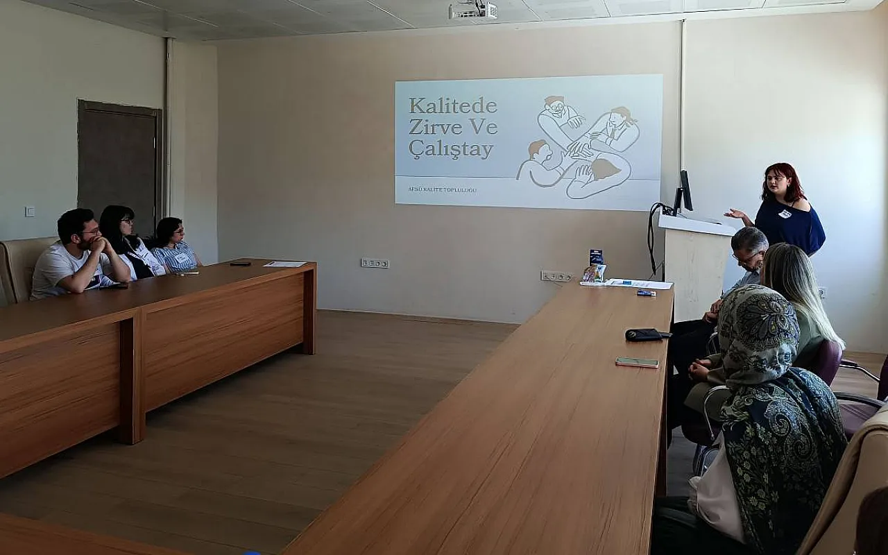 AFSÜ'de Kalite Kültürü Yaygınlaştırılıyor