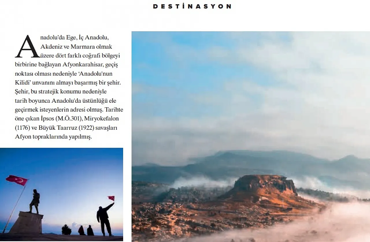Afyonkarahisar, The Voice Of Travel'da Ayrıntılarıyla Tanıtıldı