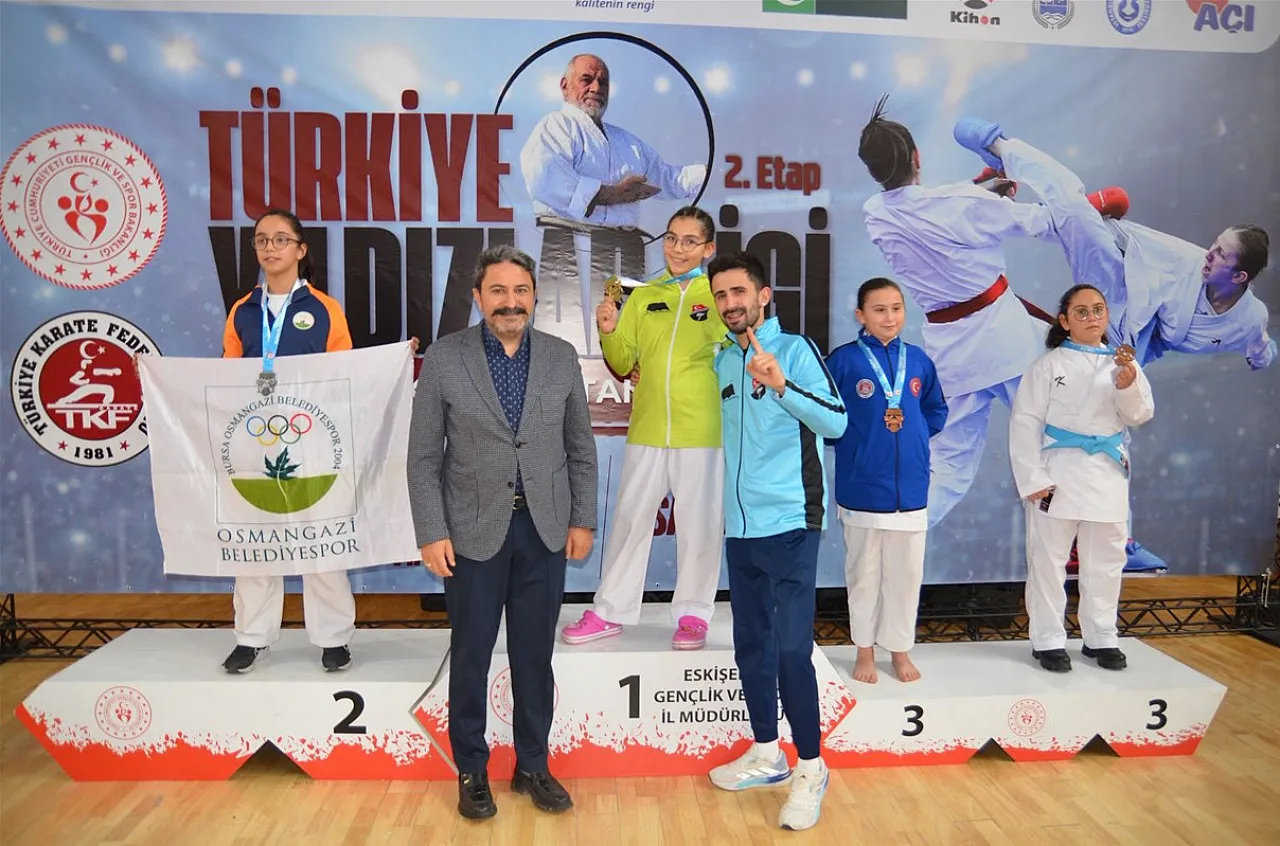 Eskişehir'de, Karate Liginde Afyon Rüzgârı Esti