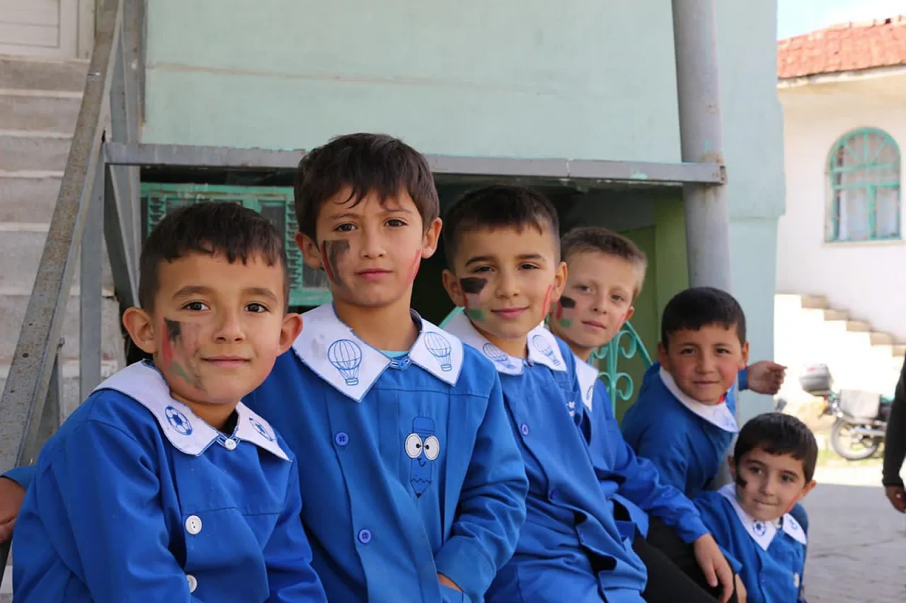Köy Okulunda Gazze İçin Anlamlı Etkinlik