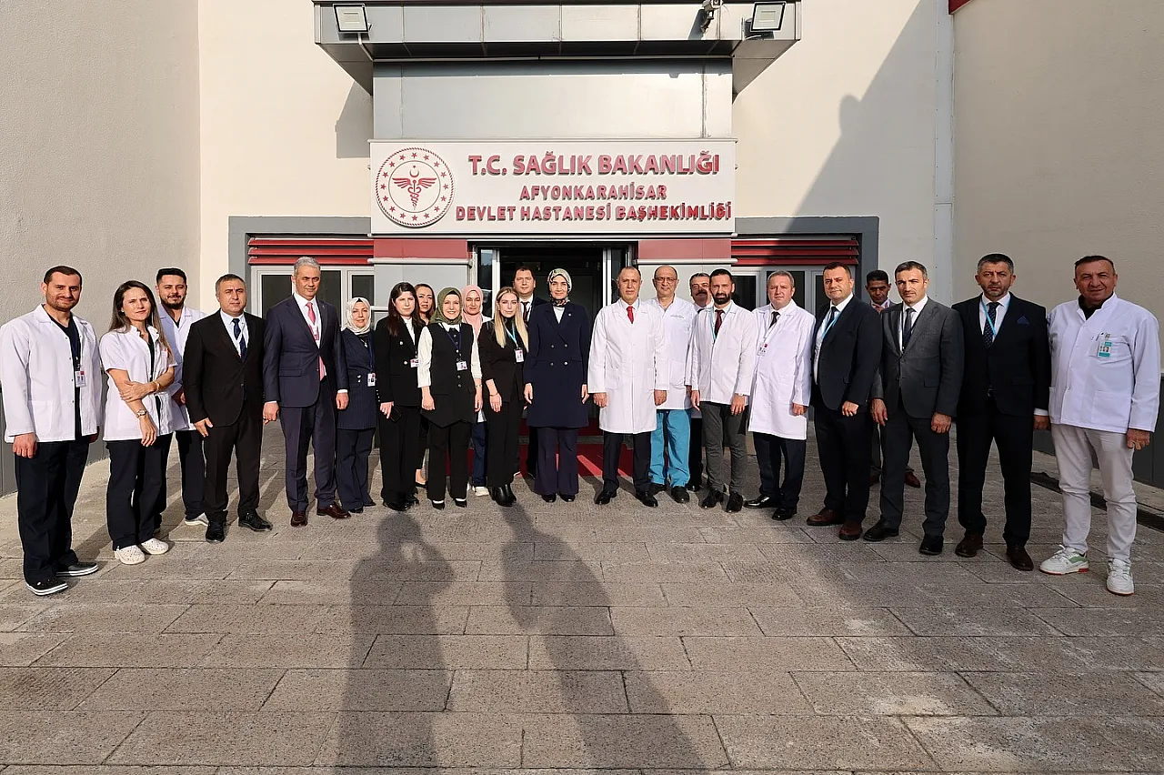 Afyonkarahisar Devlet Hastanesinde Özel Misafir