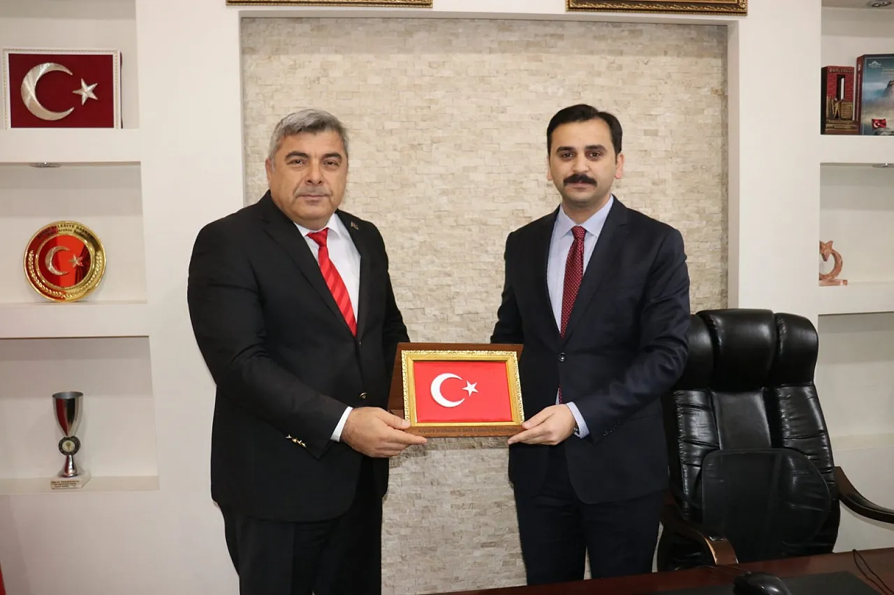 Müdür Sünnetci, Bayat'ta Temaslarda Bulundu