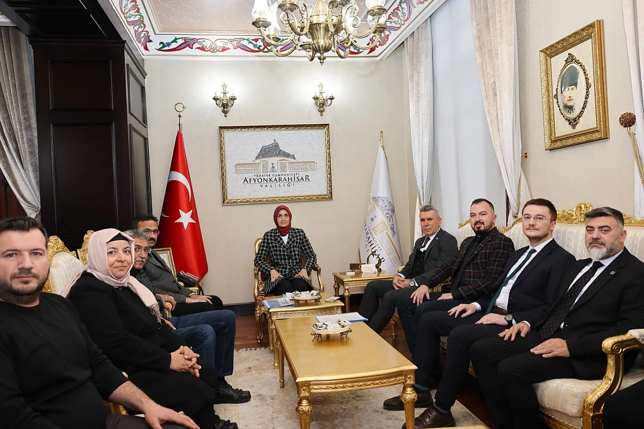 Vali Yiğitbaşı, Kurul Üyelerini Kabul Etti