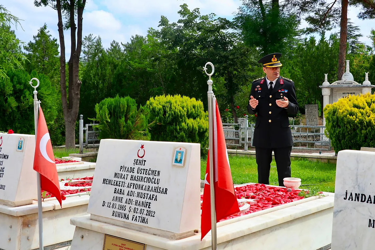 Afyon'da, Jandarma'nın Kuruluşunun Yıldönümü Töreni Düzenlendi
