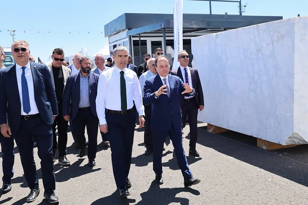 Afyonkarahisar 2. Uluslararası Blok Mermer Fuarına Hazır