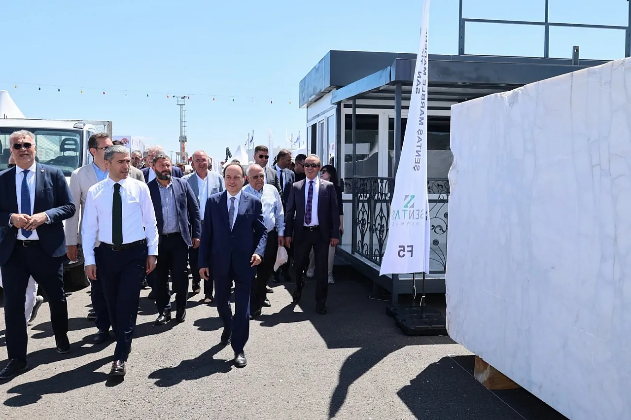 Afyonkarahisar 2. Uluslararası Blok Mermer Fuarına Hazır