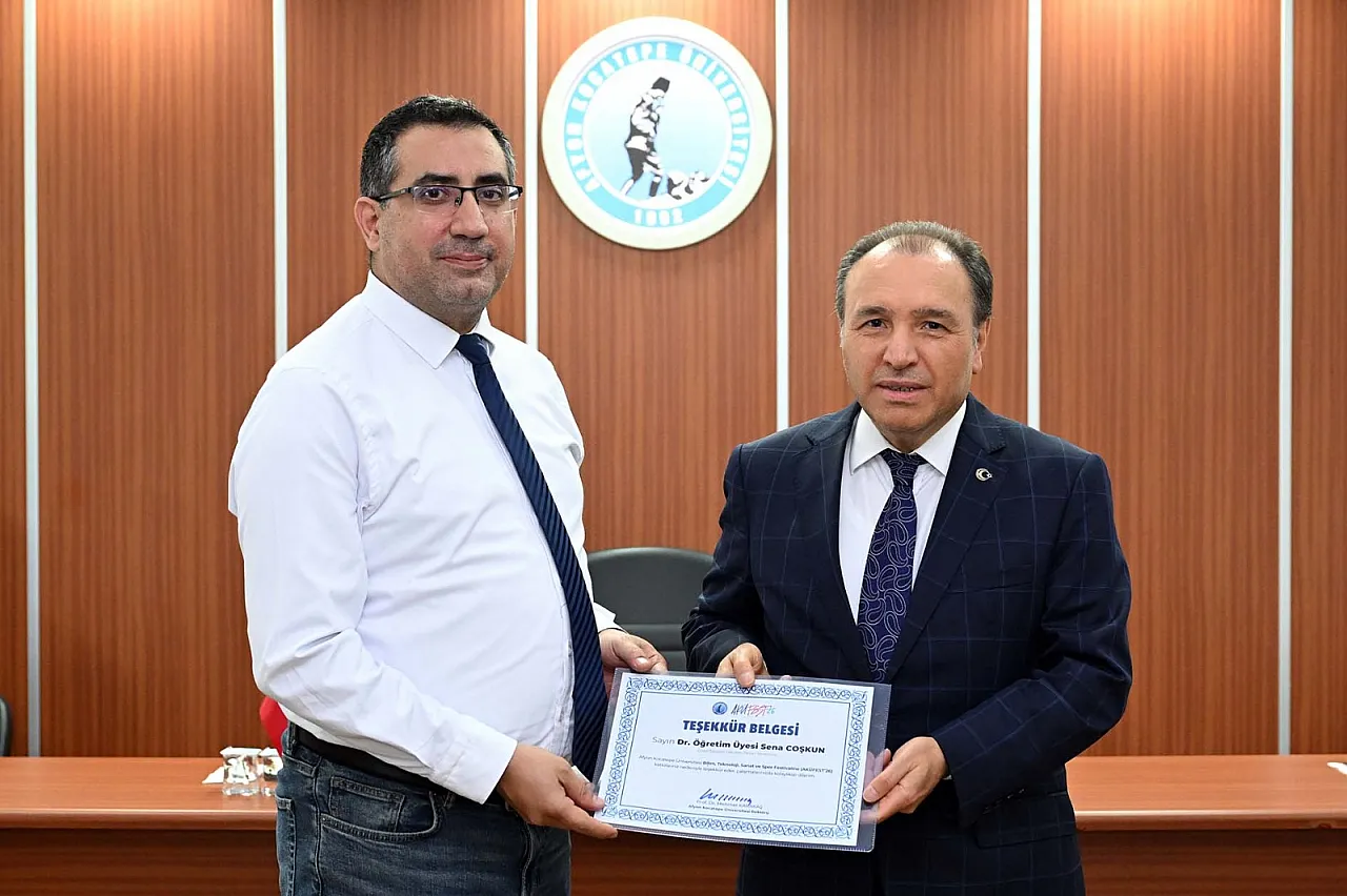 Rektör Karakaş'tan AKÜFEST Teşekkürü