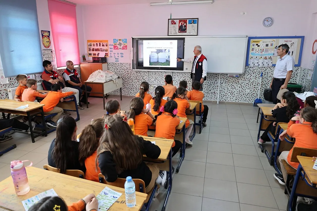Susuz İlkokulunda Su Tasarrufu Ve Organik Tarım Anlatıldı