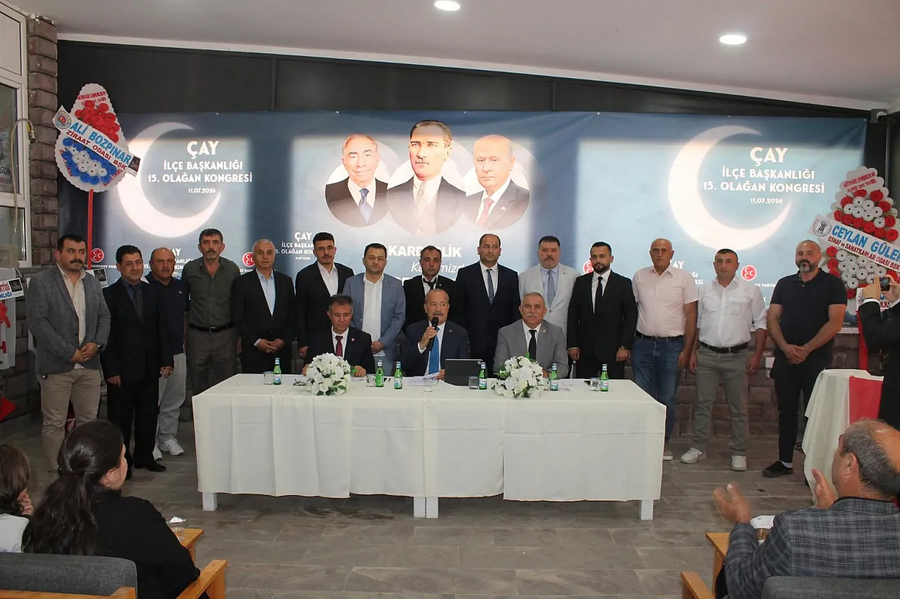 Çay MHP'De Erol Güven Tazeledi