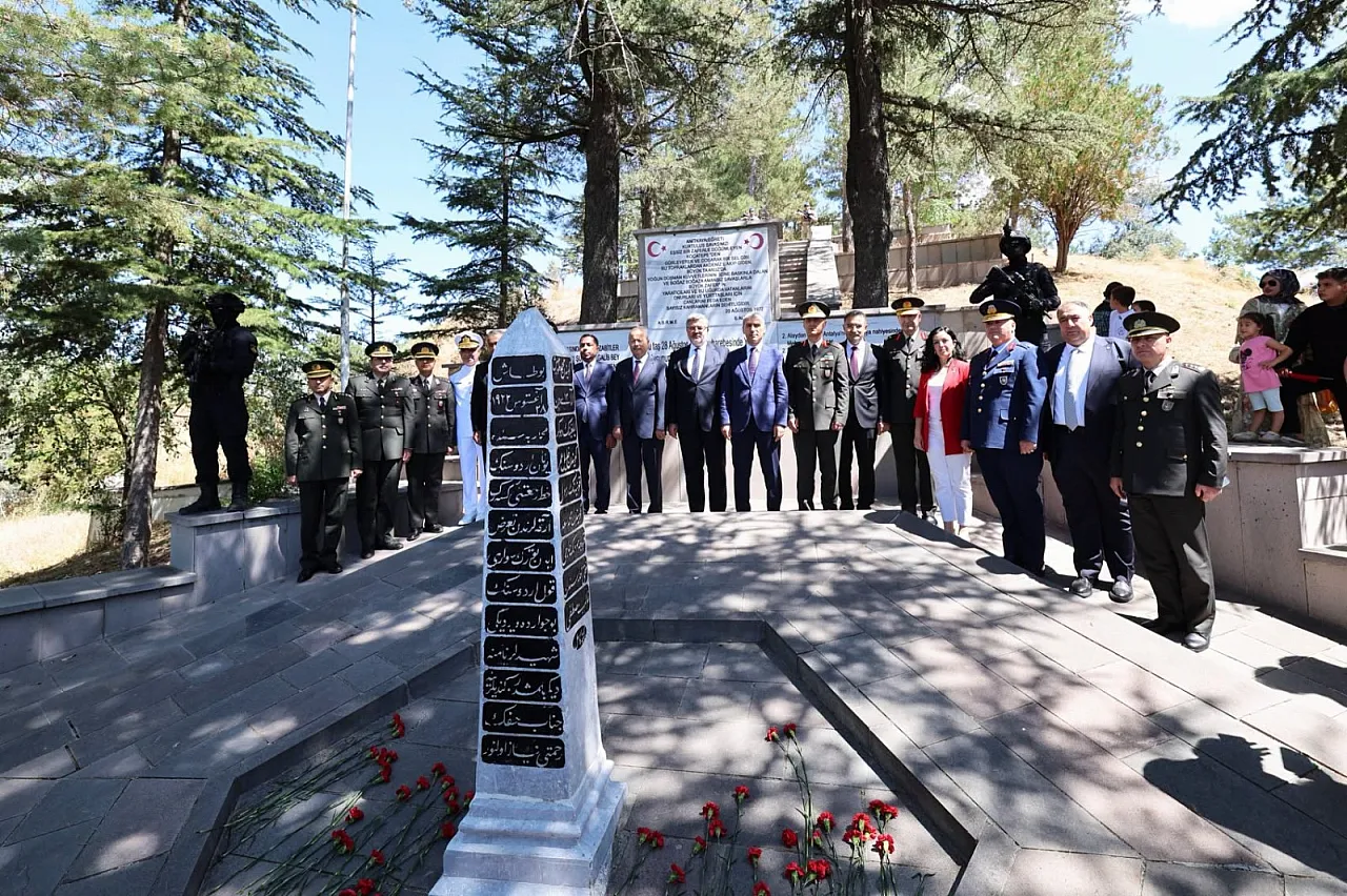 Anıtkaya Şehitleri Dualarla Anıldı