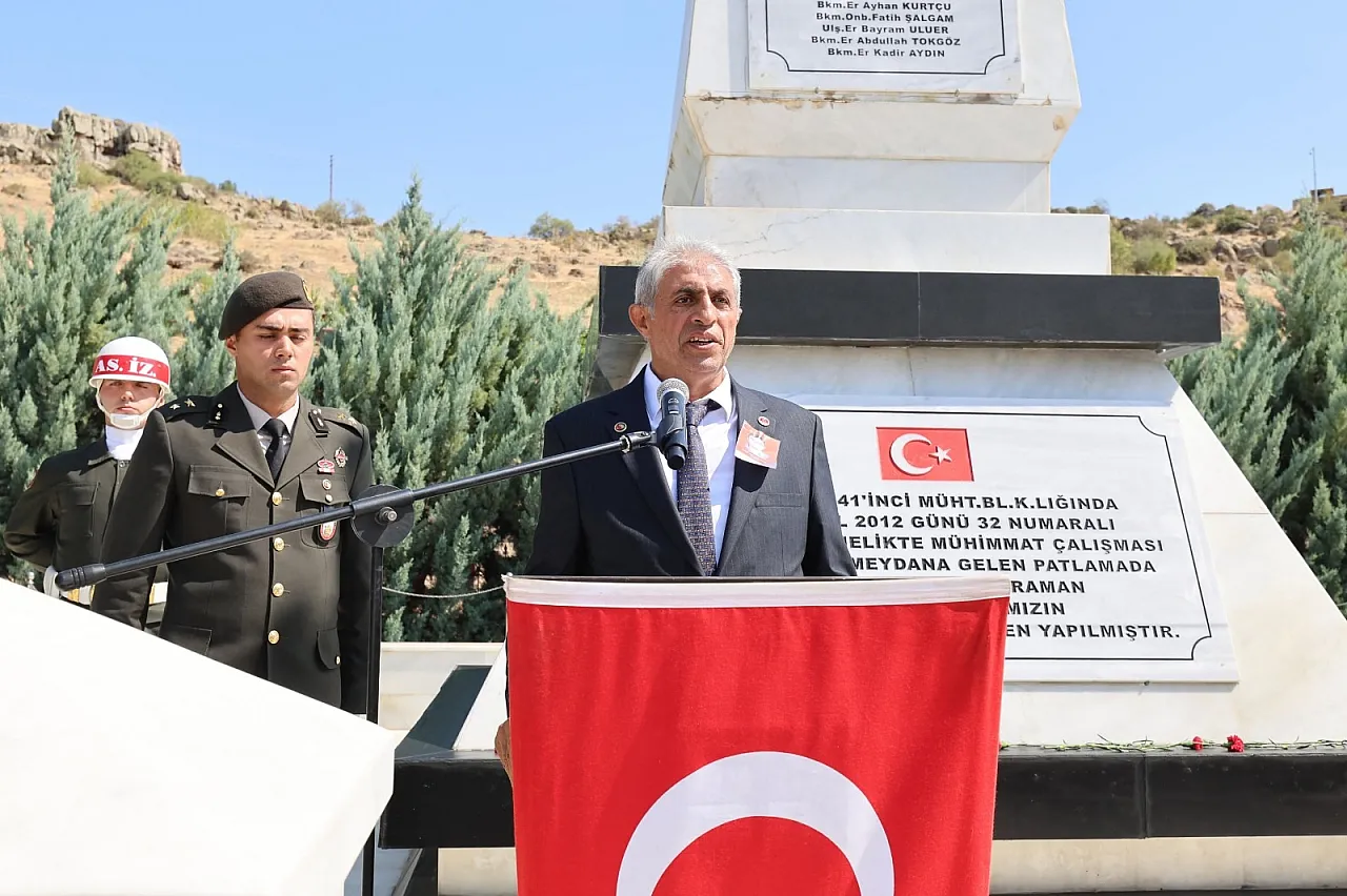 Mühimmat Patlaması Şehitleri 14 Yıl Sonra Dualarla Anıldı