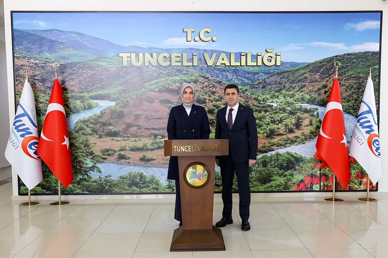 Bakan Yardımcısı Yiğitbaşı, Gülistan Doku İçin Tunceli'nde