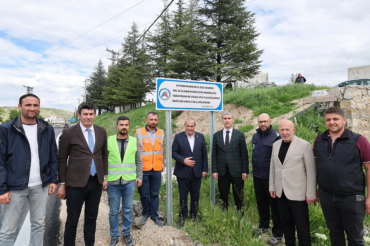 Vali Aktaş, Çevreci Asfalt Serimini İnceledi