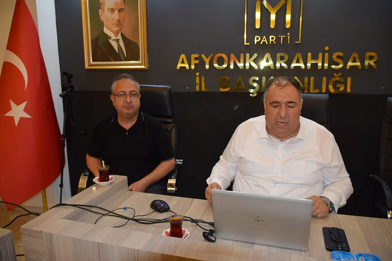 İYİ Parti Afyonkarahisar Teşkilatları 27 Haziran'da Ankara'da Olacak