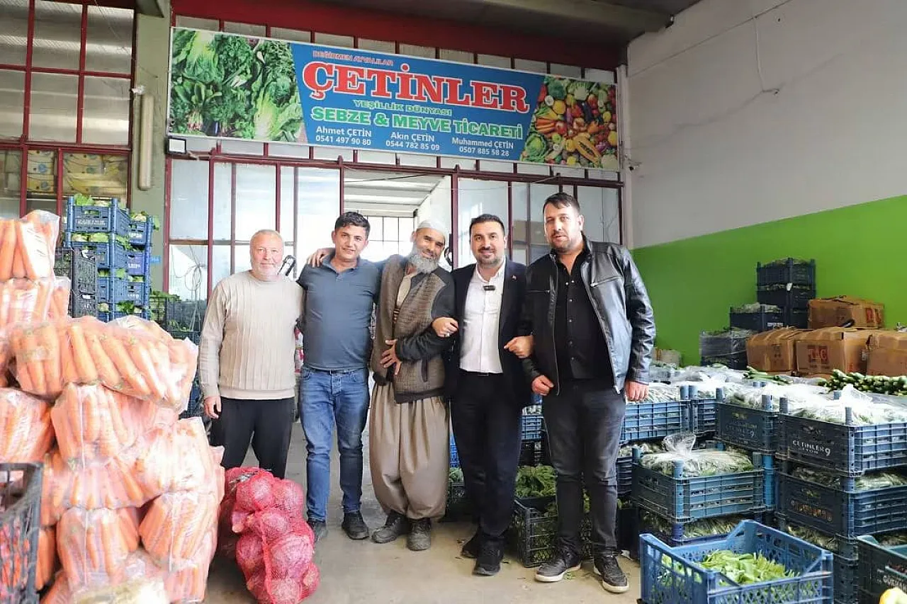 Esnafı Dinledi, Hastalara Geçmiş Olsun Dileklerini İletti