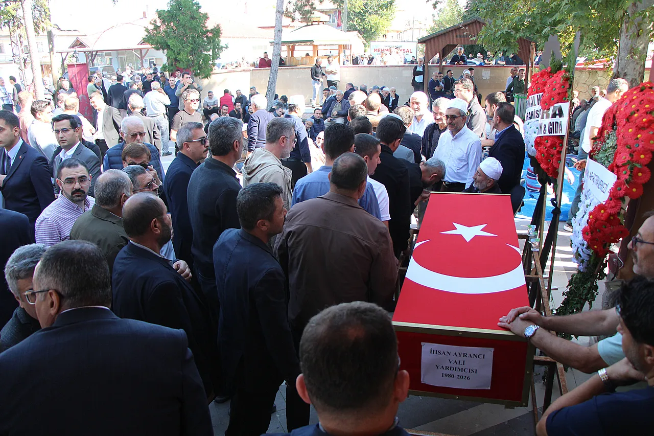 İhsan Ayrancı'ya Memleketinde Acı Veda